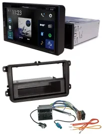 Pioneer DAB MP3 Bluetooth USB Autoradio für VW Passat 05-10 Polo 09-14 Scirocco