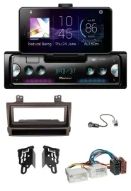 Автомагнитола Pioneer USB MP3 Bluetooth DAB для Hyundai Sonata (с 2009) темно-коричневый металлик