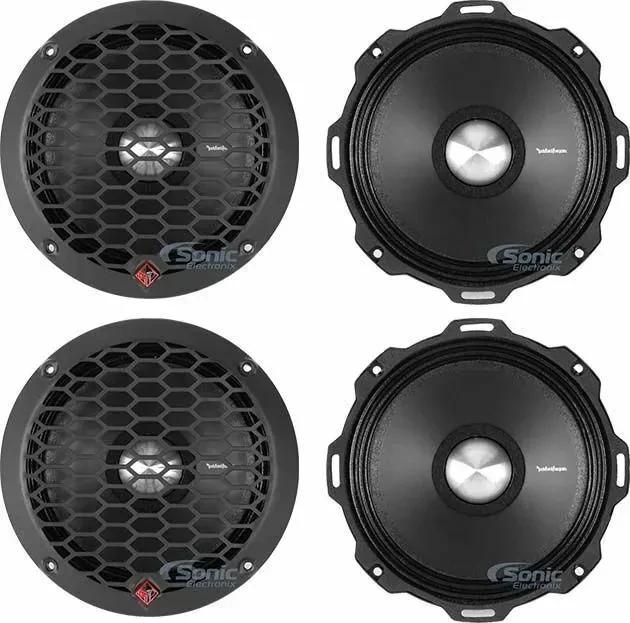 Динамик для автомобиля Rockford Fosgate PPS4-6 6.5" 4 Ом 100W, среднечастотный (набор)