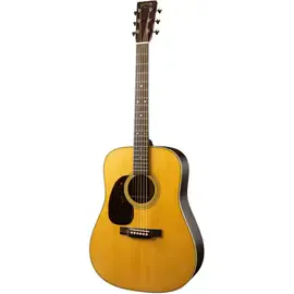 Акустическая гитара Martin D-28L Left-Handed Acoustic Guitar, Natural Satin w/ Molded Hard Case