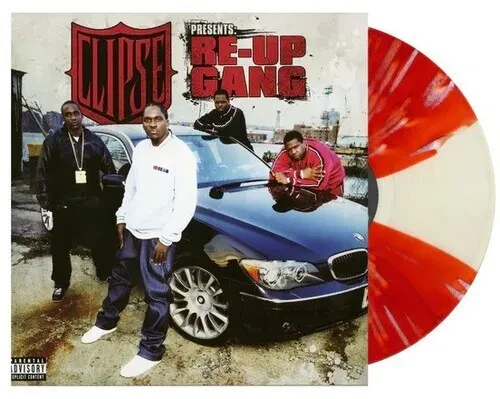 Виниловая пластинка Re-Up Gang - Clipse Presents: Re-Up Gang [New Vinyl LP] Explicit, Red, White, Cl
