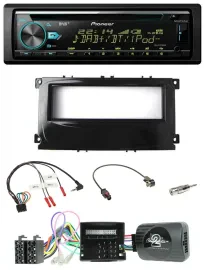 Автомагнитола Pioneer DAB, CD, USB, Bluetooth для Ford Mondeo/S-Max (с 2007), CAN-Bus
