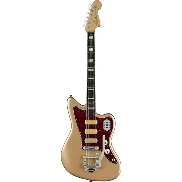 Электрогитара Fender Gold Foil Jazzmaster Shoreline Gold