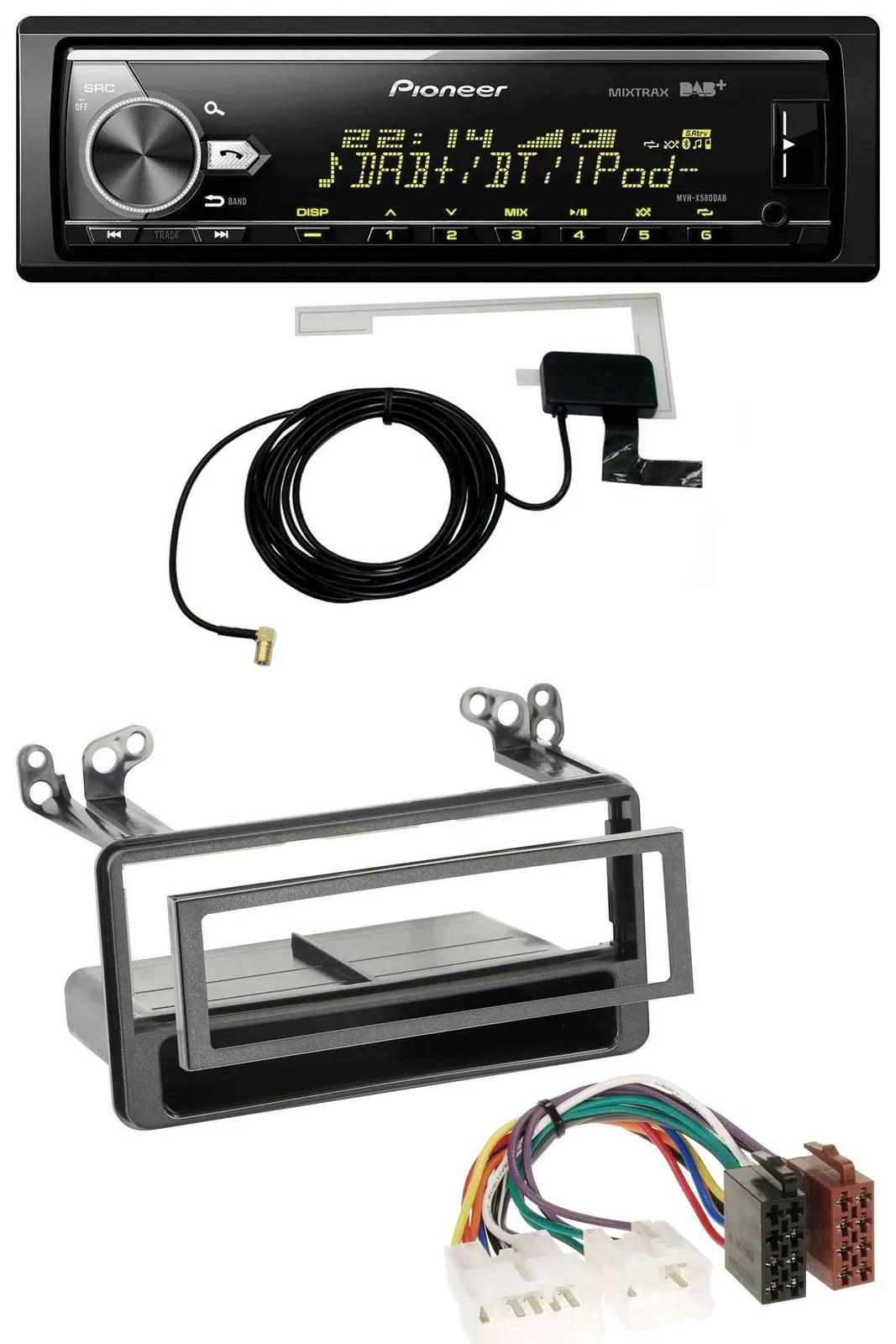 Автомагнитола для Toyota Avensis/Verso/Celica Pioneer Bluetooth, DAB, USB, MP3