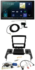 Автомагнитола для Subaru Impreza Pioneer 2DIN DAB, USB, Bluetooth, поддержка кнопок на руле