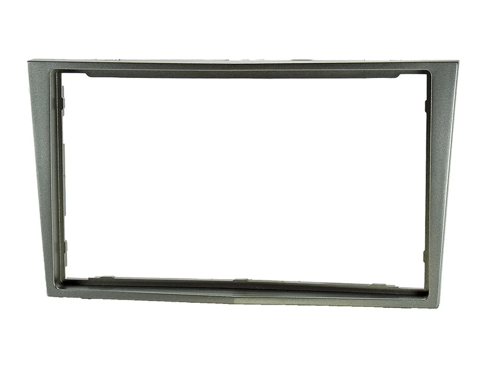 Radioblende Doppel DIN Autoradio für Opel Antara Astra Zafira Corsa Tigra silber