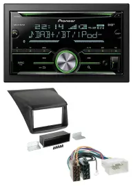 Pioneer Bluetooth MP3 DAB 2DIN USB CD Autoradio für Mitsubishi L200 2006-2015