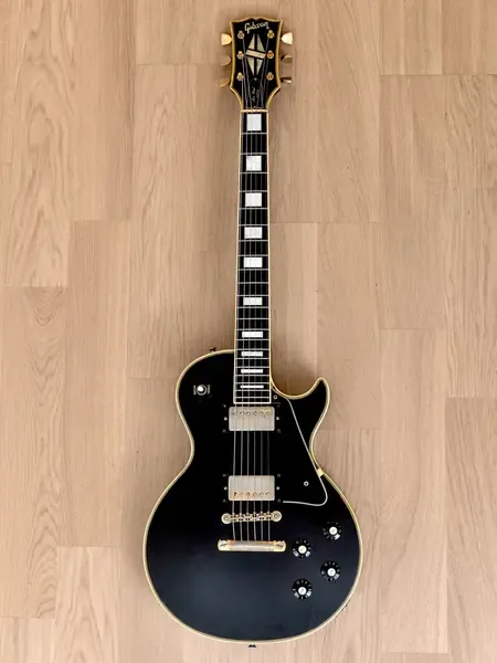 Электрогитара Gibson Les Paul Custom HH Black w/case USA 1971