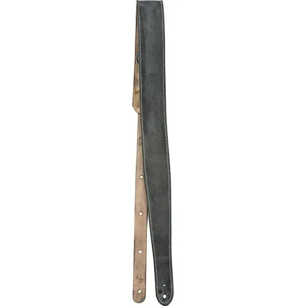 Гитарный ремень Fender Road Worn Distressed Leather Guitar Strap Black