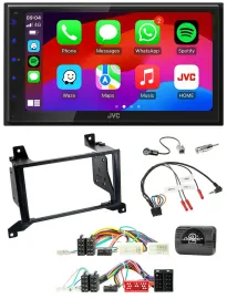 JVC Bluetooth USB Lenkrad 2DIN DAB Autoradio für Hyundai Santa Fe CM 2009-2012