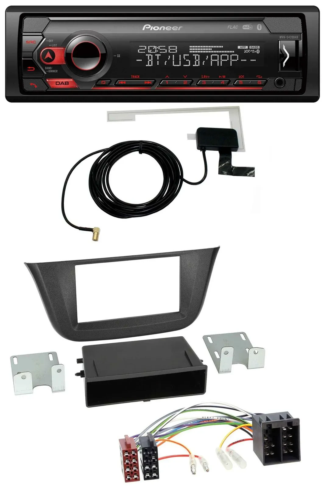 Автомагнитола для Iveco Daily Pioneer DAB, USB, MP3, Bluetooth