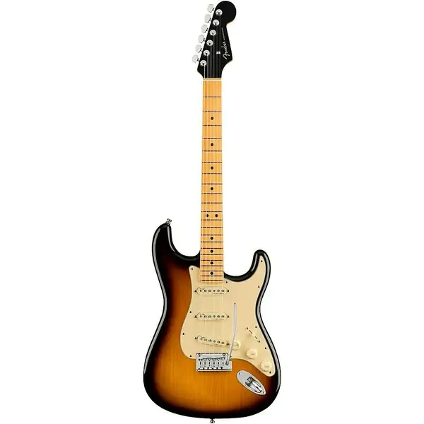 Электрогитара Fender American Ultra Luxe Stratocaster Maple FB 2-Color Sunburst