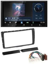 Kenwood Bluetooth 2DIN USB DAB MP3 Autoradio für Toyota Hilux (ab 2011)