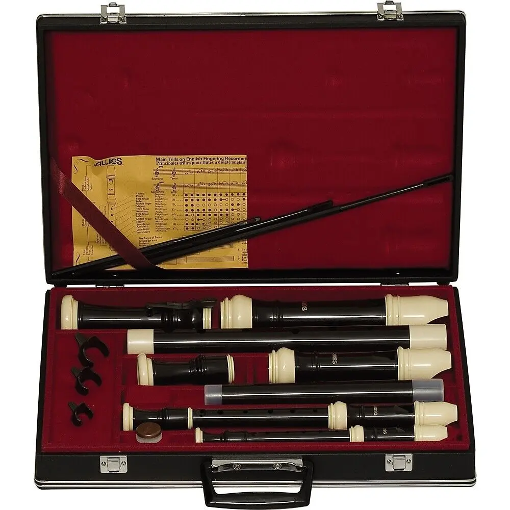 Блокфлейта Rhythm Band Four Recorder Package (набор, 4 шт.)