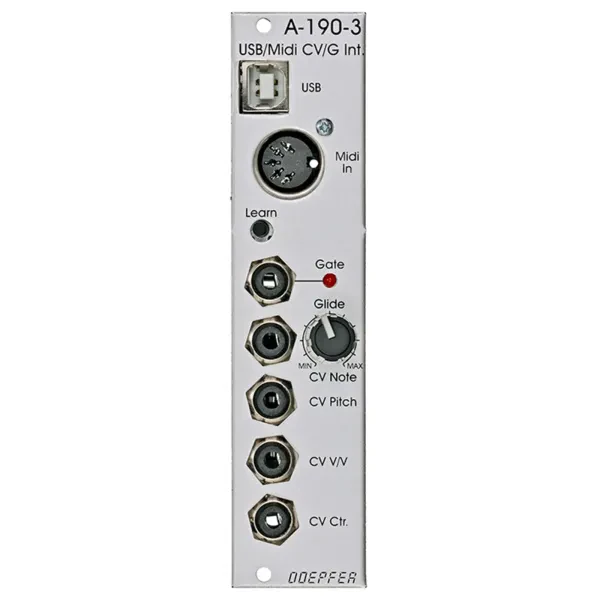 Модульный студийный синтезатор Doepfer A-190-3 USB/MIDI to CV/Gate-Interface