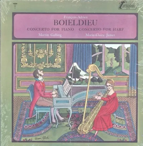 Виниловая пластинка Б/У Francois-Adrien Boieldieu – Concerto For Piano / Concerto For Harp