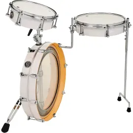 Ударная установка DW Performance Series Low Pro Travel (набор, 3 шт.) White Marine Pearl