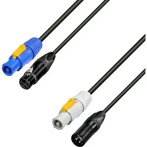 Сетевой кабель Adam Hall 8101PSDT0300N Black 3 м