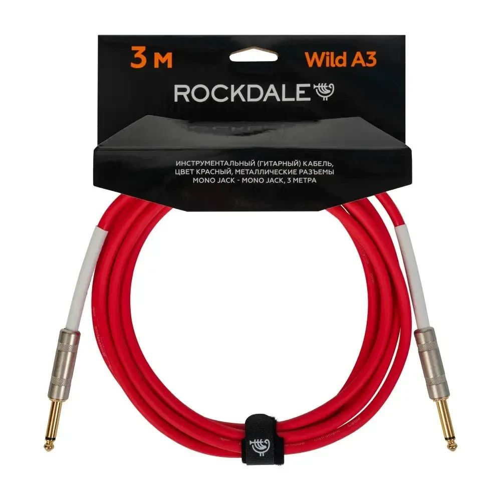 Инструментальный кабель Rockdale Wild A3 3 м