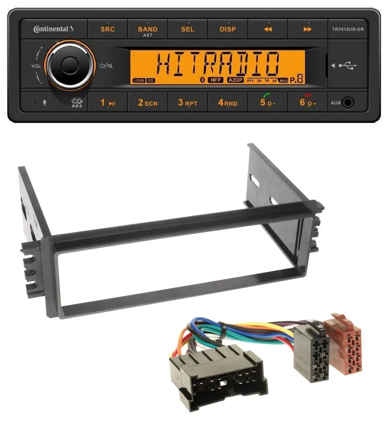 Continental MP3 Bluetooth AUX USB Autoradio für Hyundai Accent (2002-2005)