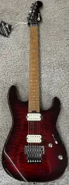 Charvel Pro-Mod Plus San Dimas Style 1 HH FR CM, Carmalized Maple board, Sangria