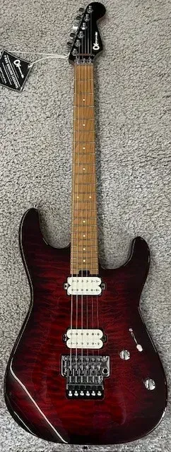 Электрогитара Charvel Pro-Mod Plus San Dimas Style 1 HH FR CM Sangria