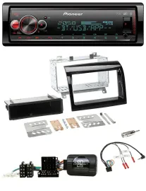 Pioneer Bluetooth USB Lenkrad DAB Autoradio für Fiat Ducato 12-15 piano schwarz