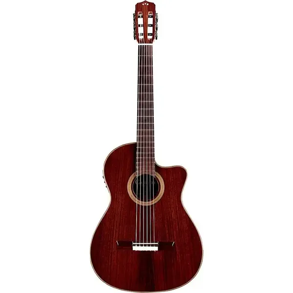 Классическая гитара с подключением Cordoba Fusion 12 Rose II Nylon-String Acoustic-Electric Guitar Natural