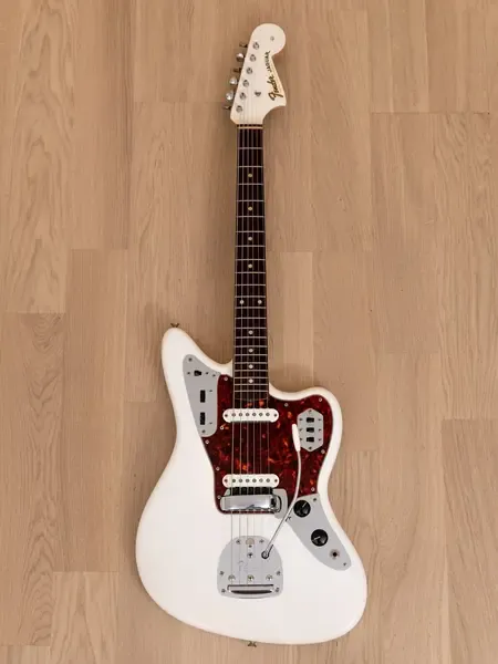 Электрогитара Fender Jaguar Pre-CBS Olympic White w/case USA 1962