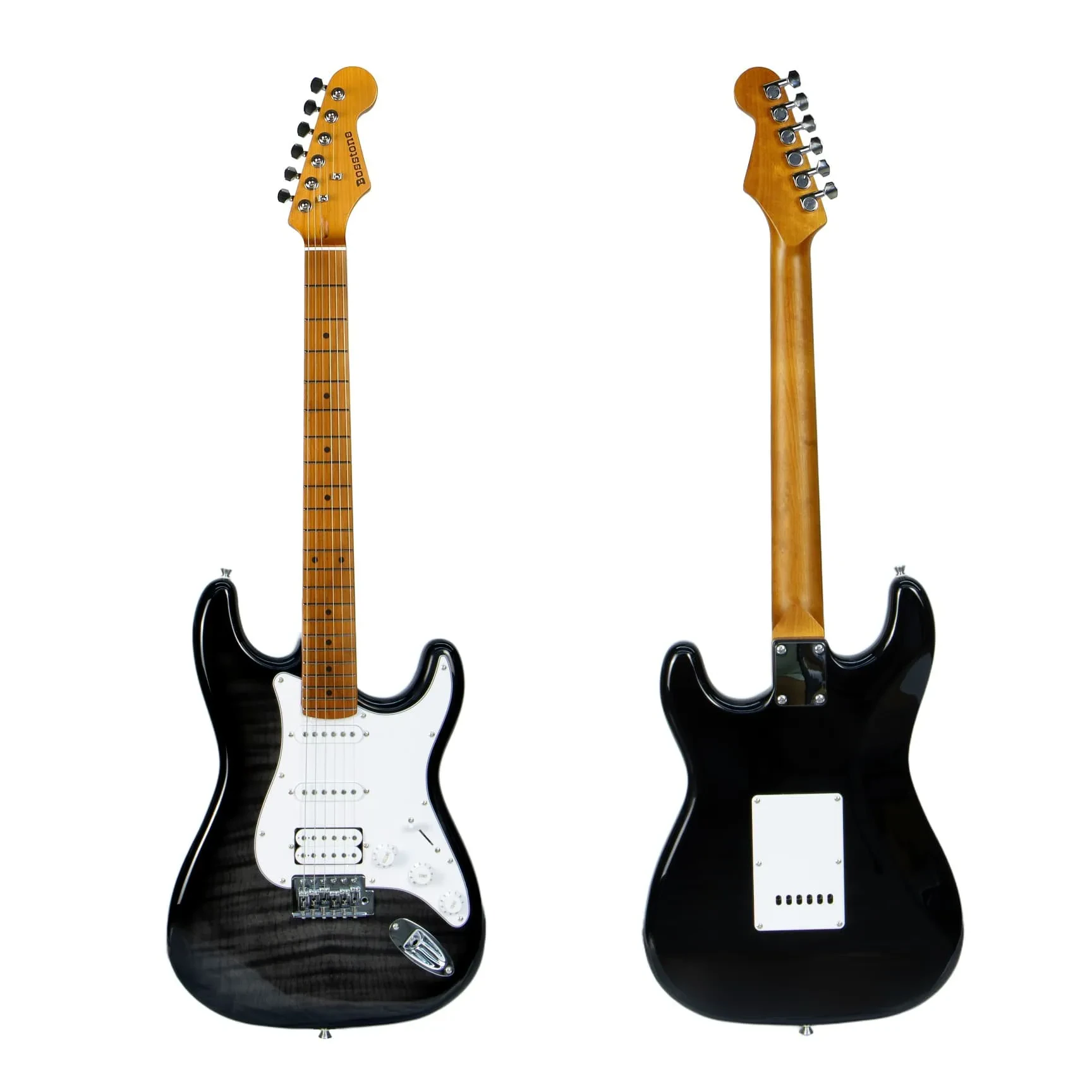 Bosstone SG-04 V.2 TGBK (2025) Гитара электрическая, 6 струн цвет черный