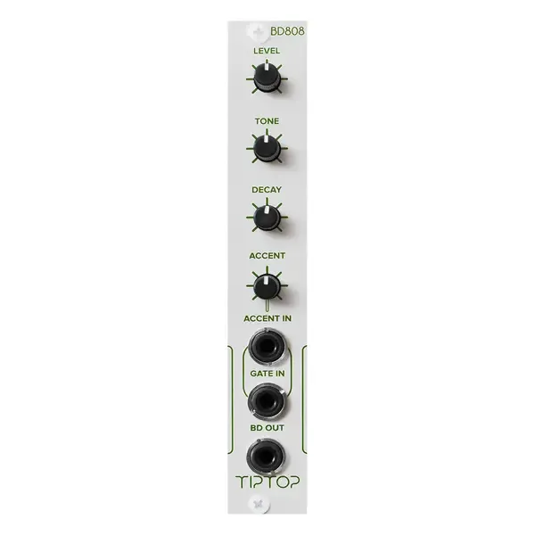 Модульный студийный синтезатор Tiptop Audio BD808 TR808 Bass Drum Generator