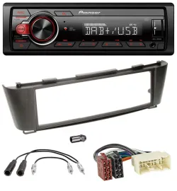 Pioneer MP3 1DIN DAB USB AUX Autoradio für Nissan Almera (ab 2003)