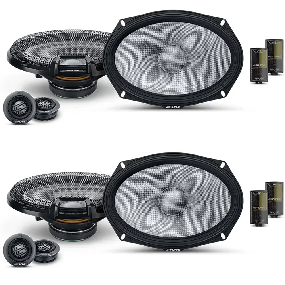 Компонентные автодинамики Alpine R2-S69C 6x9" 200W RMS (набор, 2 пары)