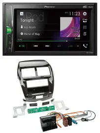 Pioneer 2DIN MP3 DAB USB Bluetooth Autoradio für Citroen C4 Mitsubishi ASX Peuge