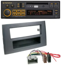 Pioneer DAB MP3 USB Bluetooth Autoradio für Volvo XC90 (14 Pin, 2002-2014)
