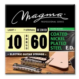 Струны для 7-струнной электрогитары Magma Strings GE230ED Nickel Plated Steel 10-60