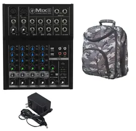 Микшерный пульт Mackie Mix8 8-канальный с сумкой CAMOPACK Carry Bag с плечевым ремнем
