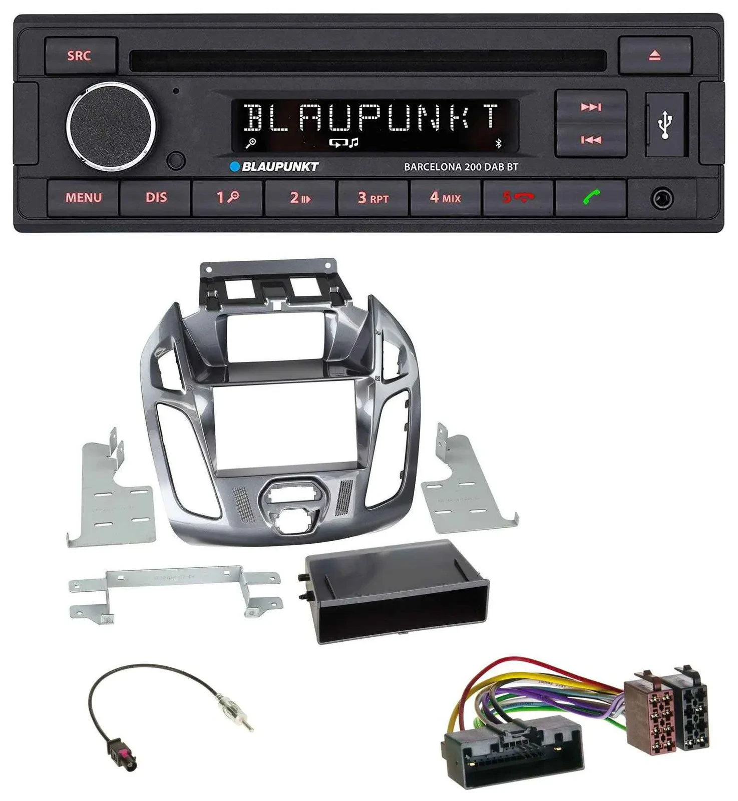 Blaupunkt USB DAB CD Bluetooth MP3 Autoradio für Ford Transit Connect 2012-2018