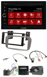 Blaupunkt 2DIN Lenkrad Bluetooth USB TMC DAB Navigation für Ford Mondeo S-Max 20