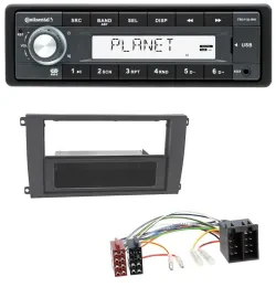 Continental USB MP3 AUX 1DIN Autoradio für Porsche Cayenne (2002-2007)
