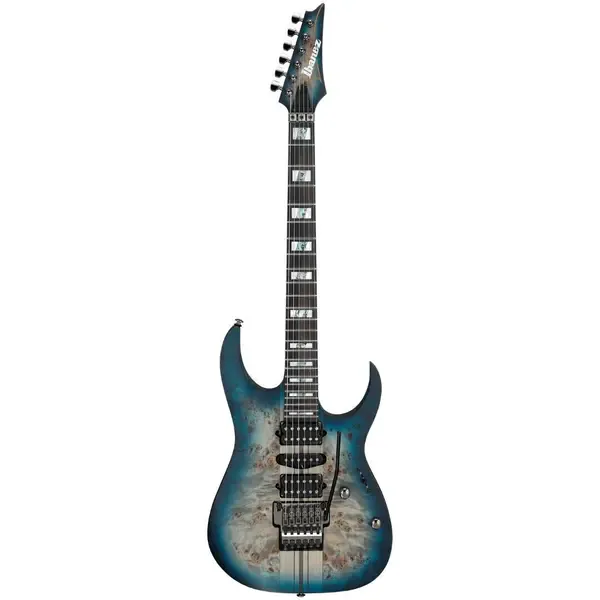 Электрогитара Ibanez RGT1270 Poplar Burl Electric Guitar, Ebony FB, Cosmic Blue Starburst Flat