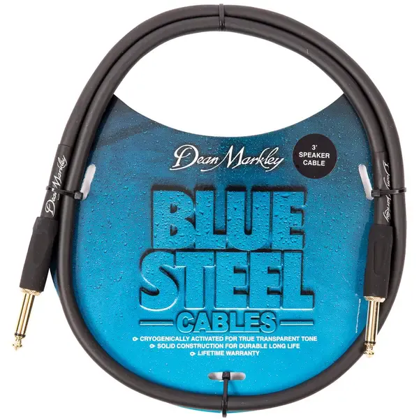 Кабель акустический Dean Markley DMBSSP3S Blue Steel, 0.9м