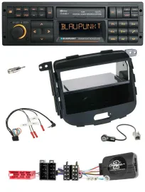 Blaupunkt USB DAB SD Lenkrad Bluetooth Autoradio für Hyundai i10 09-13 schwarz R