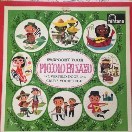 ANDRE POPP EN ZIJN ORKEST - Paspoort Voor Piccolo En Saxo (LP, Used)