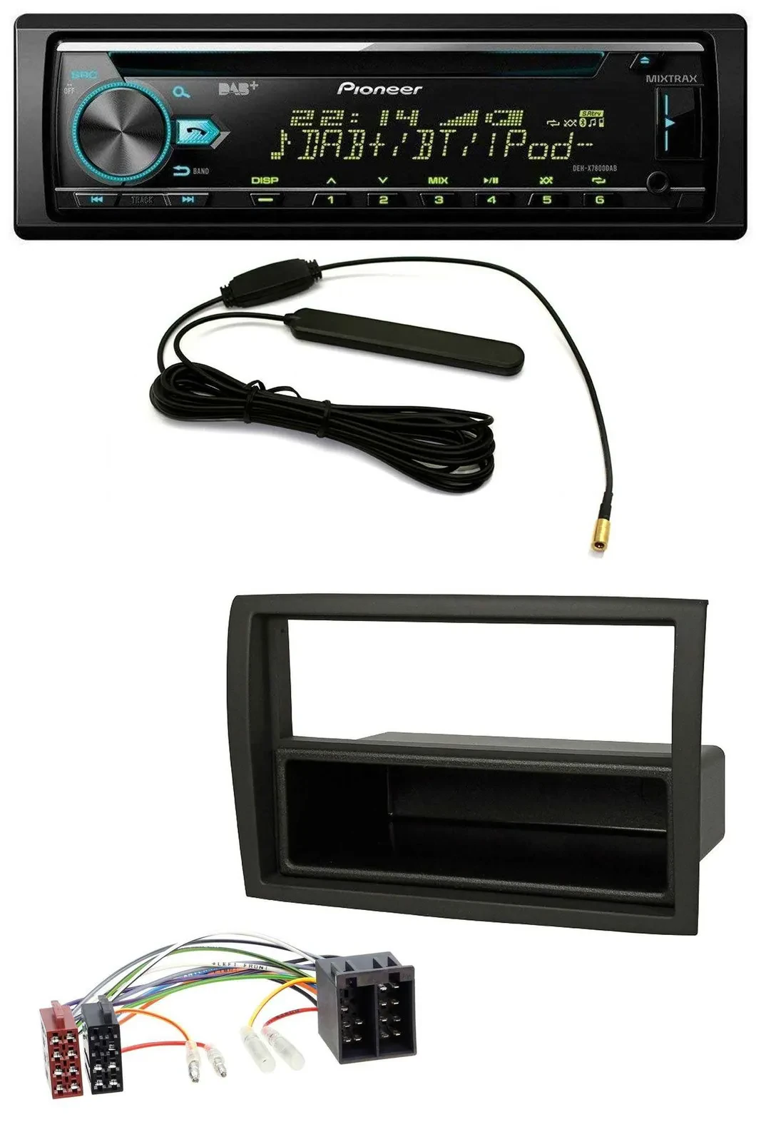 Автомагнитола Pioneer CD, MP3, AUX, DAB, USB для Citroen Jumper, Fiat Ducato, Peugeot Boxer