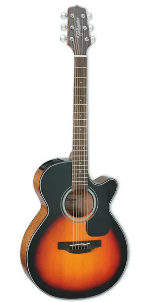 Takamine Model GF30CE BSB FXC Body Style Acoustic Electric Guitar in Sunburst