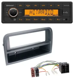 Continental 1DIN USB AUX MP3 Autoradio für Fiat Croma (ab 2005)