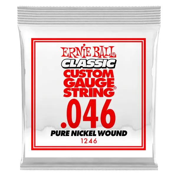 Струна для электрогитары Ernie Ball P01246, сталь никелированная, калибр 46