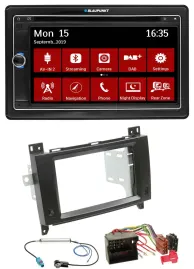 Blaupunkt Bluetooth DAB 2DIN USB DVD MP3 Autoradio für Mercedes Viano Vito 06-14