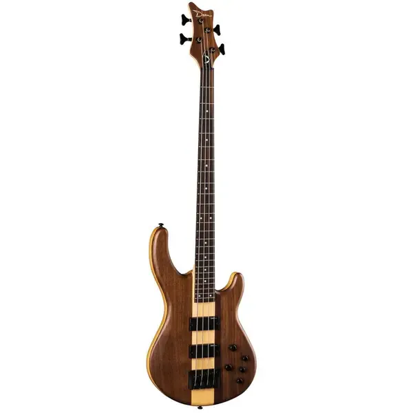 Бас-гитара Dean Edge Pro Electric Bass Guitar, Ebony Fretboard, Walnut Satin Natural